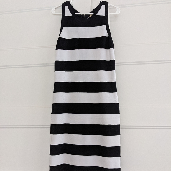 Michael Kors Striped Sleeveless Dress - Picture 1 of 5